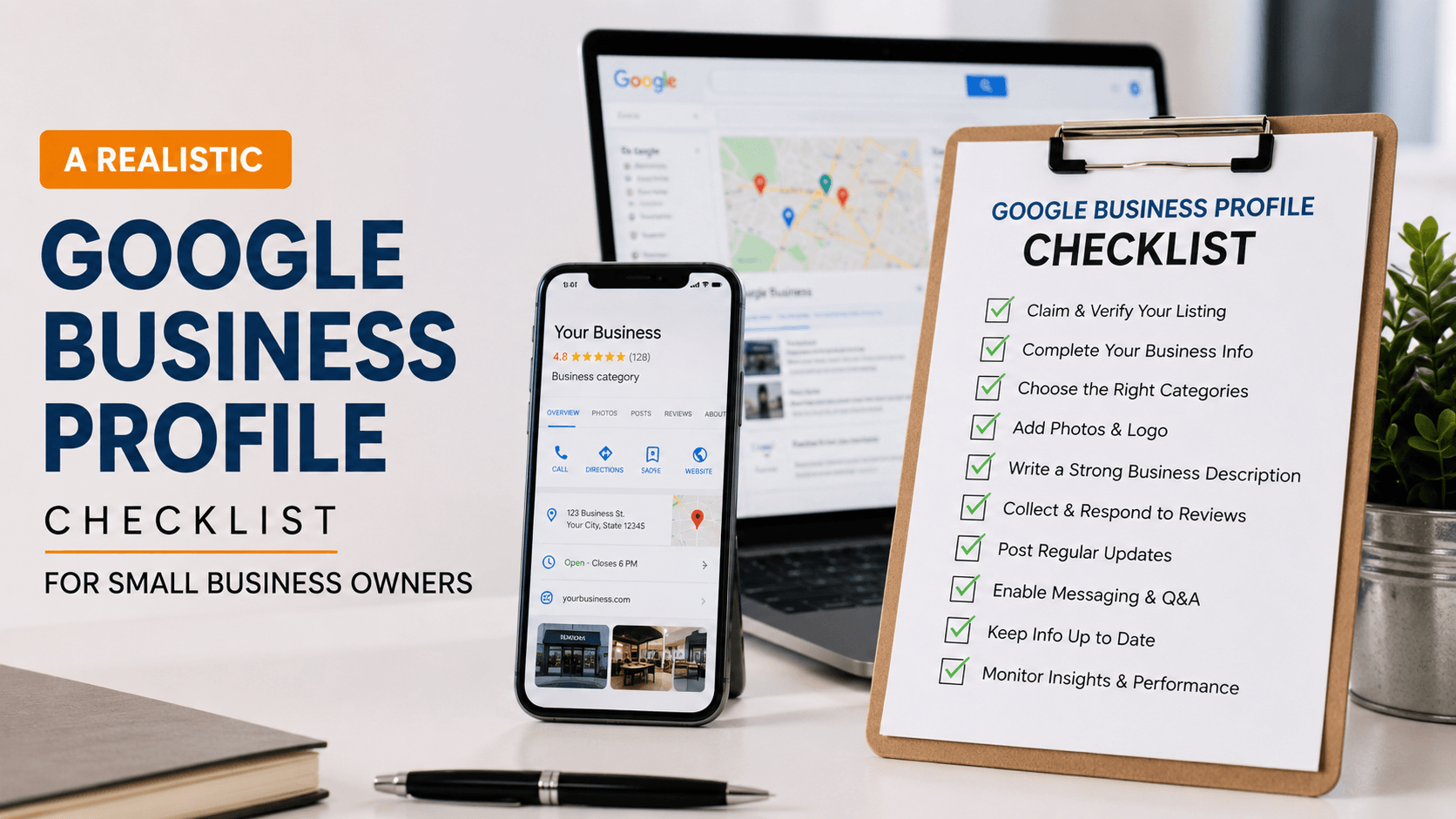 A Realistic Google Business Profile Checklist for Small Business Owners